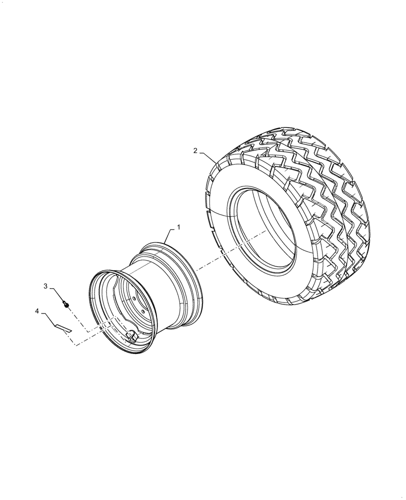 Схема запчастей Case IH 2160 - (44.100.AD[09]) - TRACK WHEELS, 2160 (44) - WHEELS