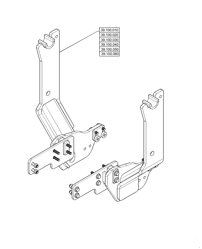 Схема запчастей Case IH L360A - (00.000.39) - PICTORIAL INDEX - FRAME (00) - GENERAL & PICTORIAL INDEX
