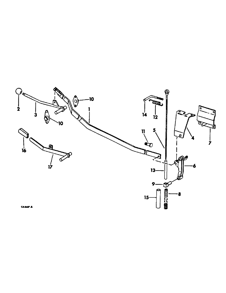 Схема запчастей Case IH 615 - (13-12) - SEPARATOR DRIVE CONTROL (05) - SUPERSTRUCTURE