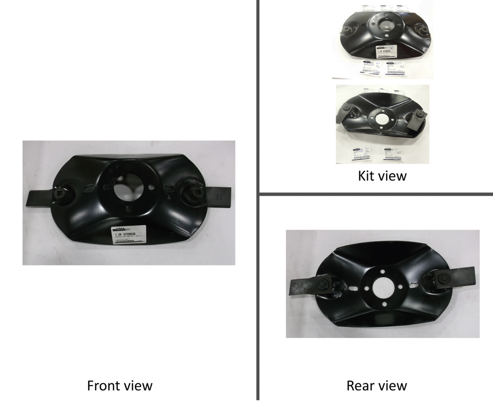 Схема запчастей Case IH MD72 - (026[05]) - KIT DISC COMPLETE CW14 (58) - ATTACHMENTS/HEADERS