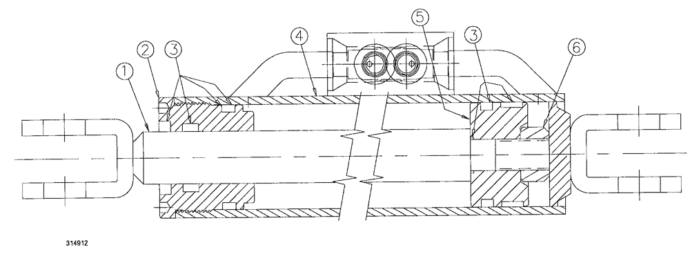 Схема запчастей Case IH SPX3200B - (109) - BOOM HEIGHT (78) - SPRAYING