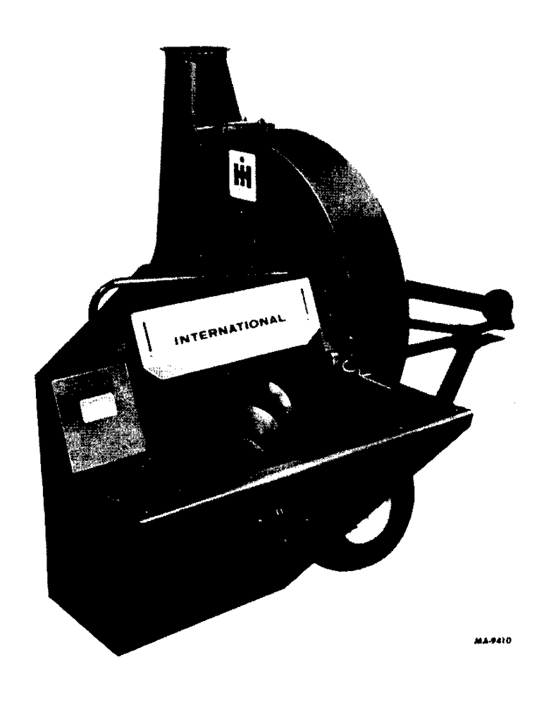 Схема запчастей Case IH 48 - (B-01) - 48 AND 56 BLOWER 