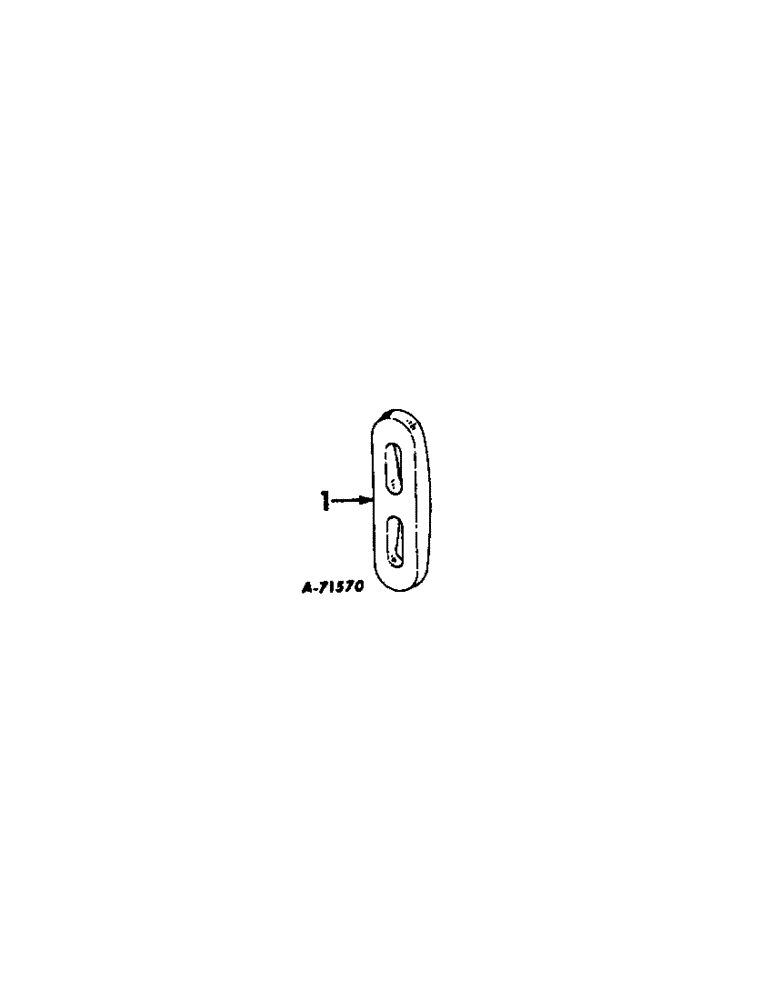 Схема запчастей Case IH 665A - (AE-22) - SWEEP ADJUSTING WEDGE 