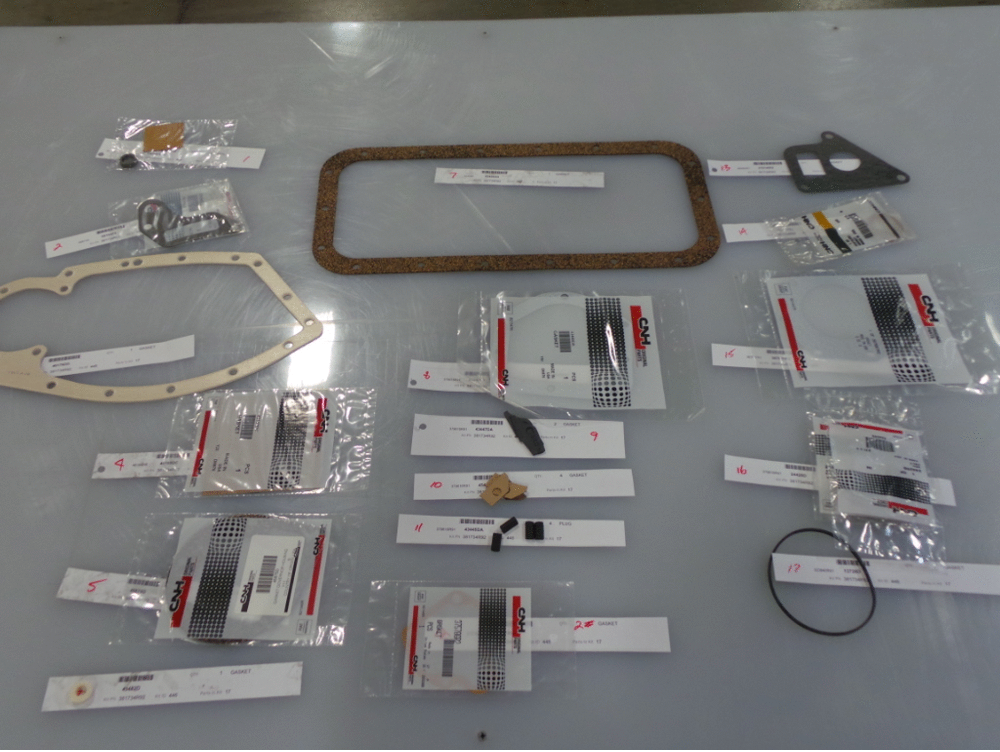 Схема запчастей Case IH C-135 - (B-48) - KIT GASKET 