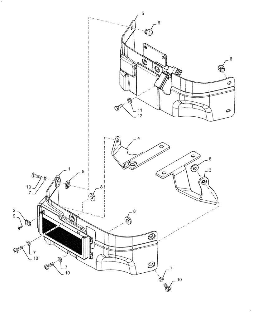 Схема запчастей Case IH FARMALL 70A - (21.130.BC[02]) - TRANSMISSION CONTROLS, COVERING SHUTTLE LEVER (21) - TRANSMISSION