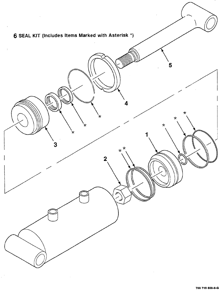 Схема запчастей Case IH 8870 - (08-48) - HYDRAULIC MASTER CYLINDER ASSEMBLY - LEFT (S.N. CFH0189039 AND LATER) (35) - HYDRAULIC SYSTEMS