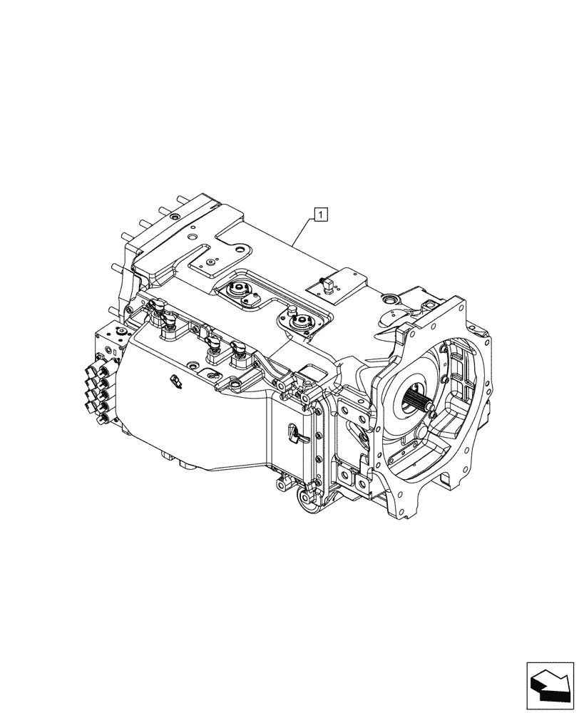 Схема запчастей Case IH PUMA 220 CVT - (21.504.00) - SERVICE KIT, TRANSMISSION, CVT (21) - TRANSMISSION