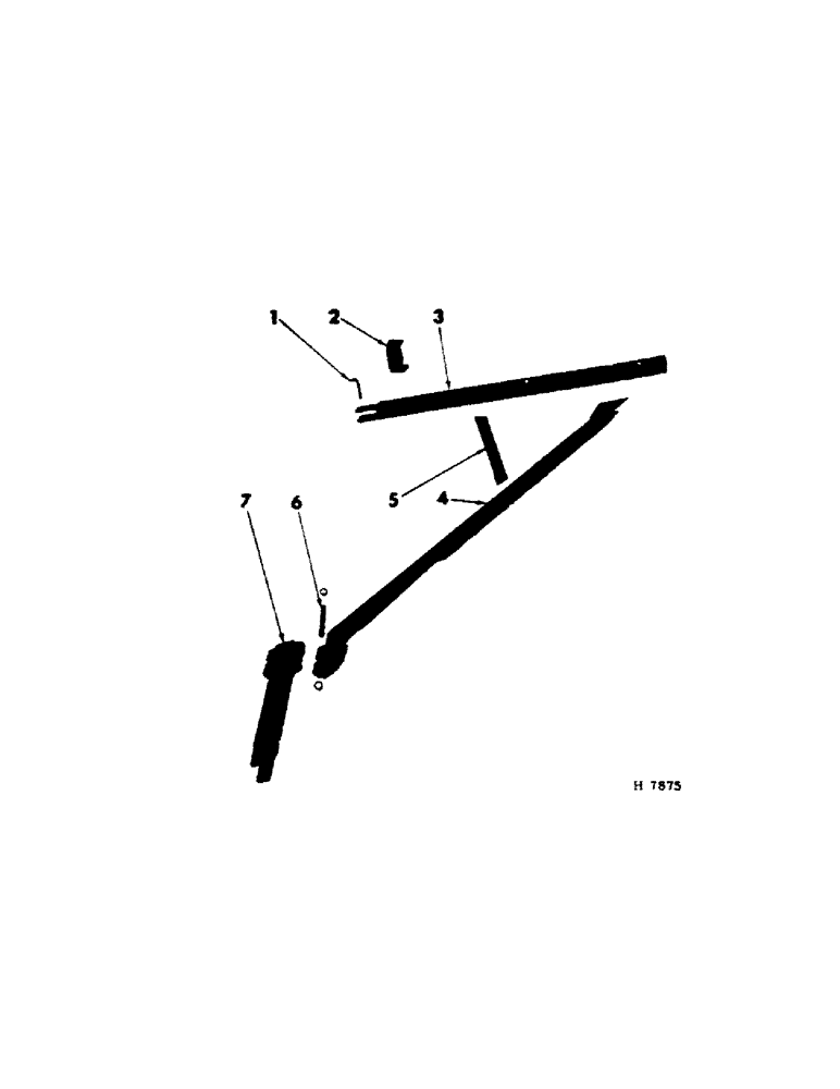 Схема запчастей Case IH 100 - (B-35[1]) - THREE DRILL TRACTOR HITCH, 12 X 6, 14 X 6 AND 16 X 6 