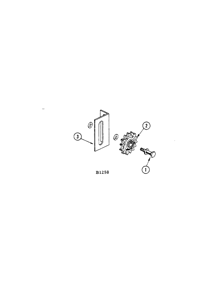 Схема запчастей Case IH 1010 - (128[A]) - BEATER DRIVE TIGHTENER (72) - SEPARATION