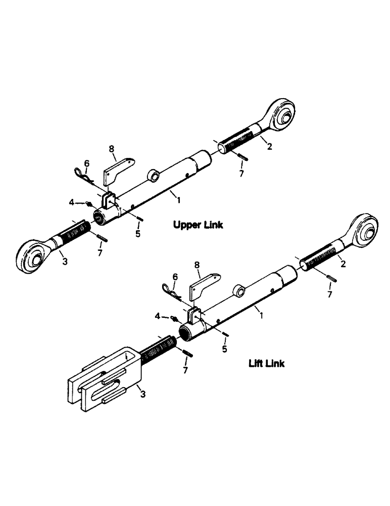 Схема запчастей Case IH 9130 - (10-04) - THREE POINT COMPONENTS, LIFT AND UPPER LINKS Options & Miscellaneous