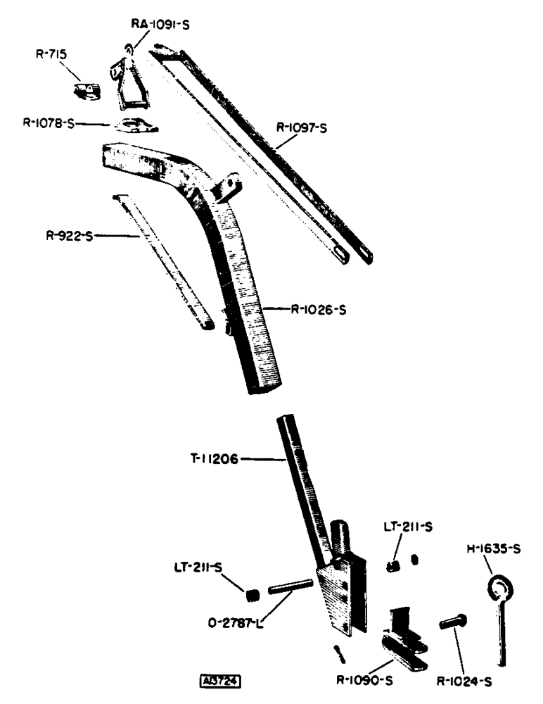 Схема запчастей Case IH 200 - (05) - TRACTOR HITCH, HYDRAULIC CONTROL 