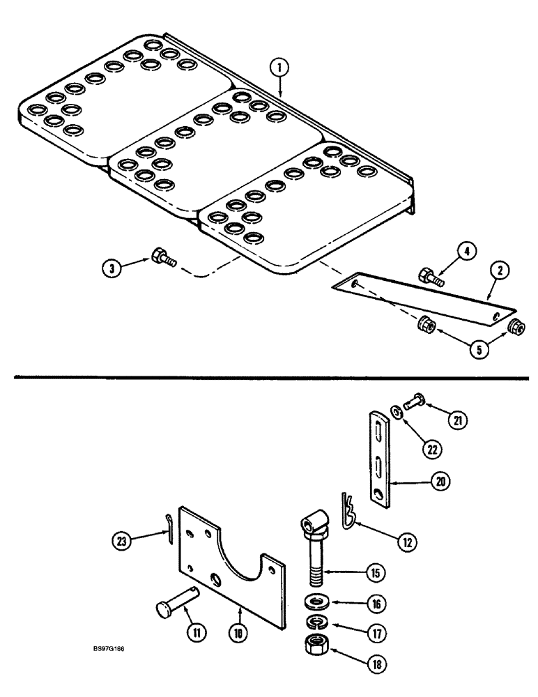 Схема запчастей Case IH 900 - (9-314) - PLATFORM ATTACHMENT (09) - CHASSIS/ATTACHMENTS