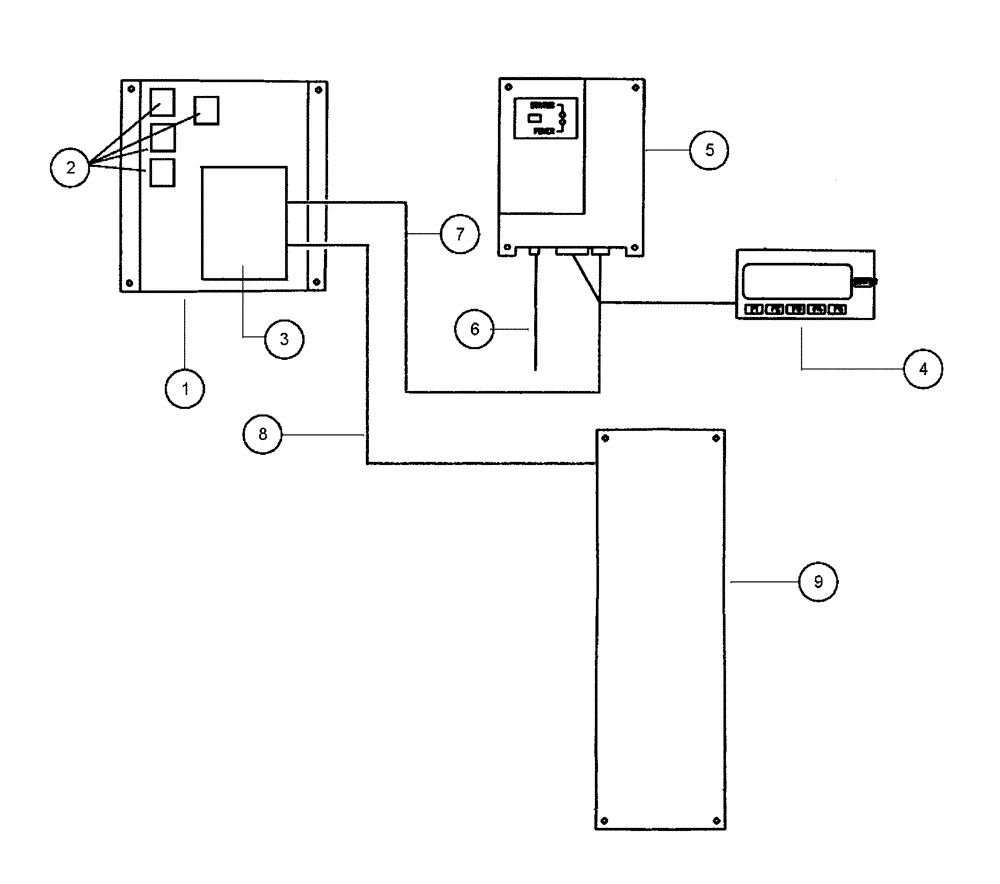 Схема запчастей Case IH 438 - (22-003) - ASSEMBLY - FLEX-AIR CONTROL (06) - ELECTRICAL