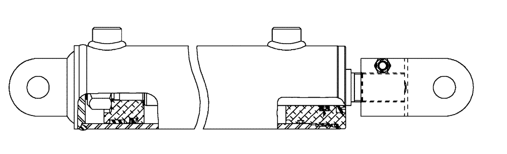 Схема запчастей Case IH FLX810 - (07-005) - CYLINDER, INNER BOOM FOLD Hydraulic Components