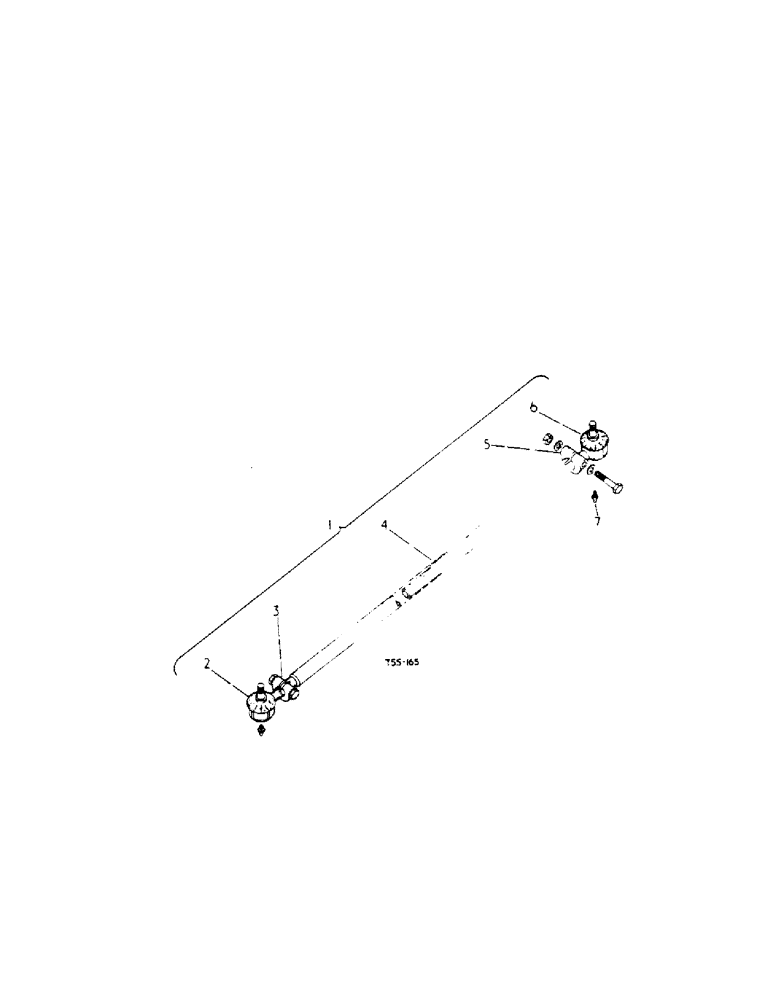 Схема запчастей Case IH 434 - (8-03) - TIE ROD - NARROW TREAD (88) - ACCESSORIES