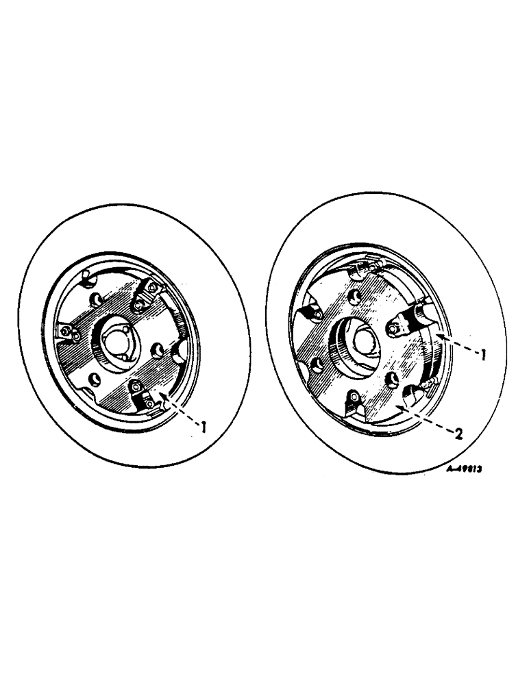 Схема запчастей Case IH 100 - (15-7) - WHEELS AND TRACTIONS, FRONT WHEEL WEIGHTS, FOR 100 AND 130 SERIES TRACTORS Wheels & Traction