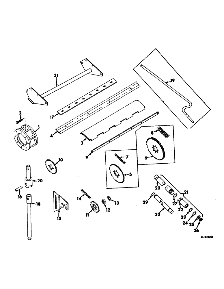 Схема запчастей Case IH 329WN - (E-27) - COMPLETING PARTS (58) - ATTACHMENTS/HEADERS