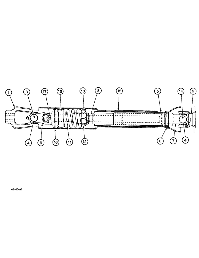 Схема запчастей Case IH 1400 - (6-34) - UNIT DRIVE JOINT (03) - POWER TRAIN