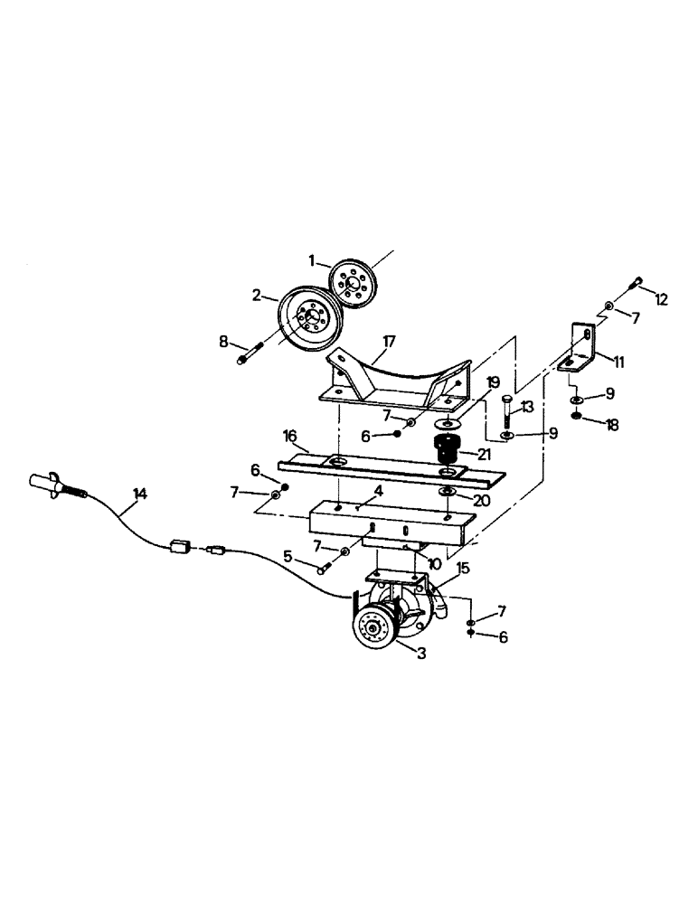 Схема запчастей Case IH PTA297 - (11-48) - PTA 296, PTA 297 & PT 350 STRAYER PUMP & ATTACHING PARTS Options & Miscellaneous