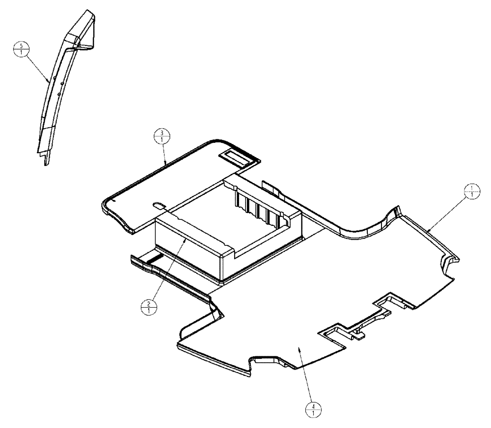 Схема запчастей Case IH SPX3320 - (01-016) - FLOORMAT, PACKAGE Cab Interior