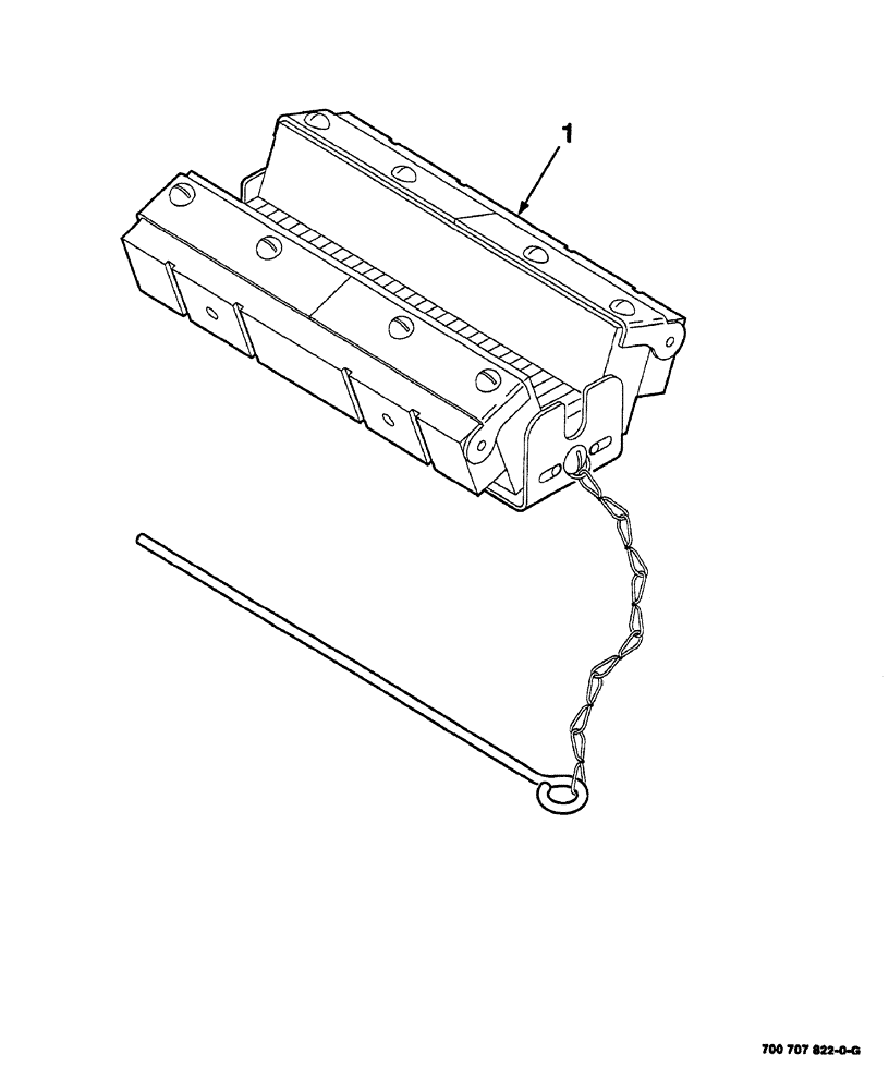 Схема запчастей Case IH 8420 - (09-28) - LACER AND SPLICER TOOL KIT Decals & Attachments