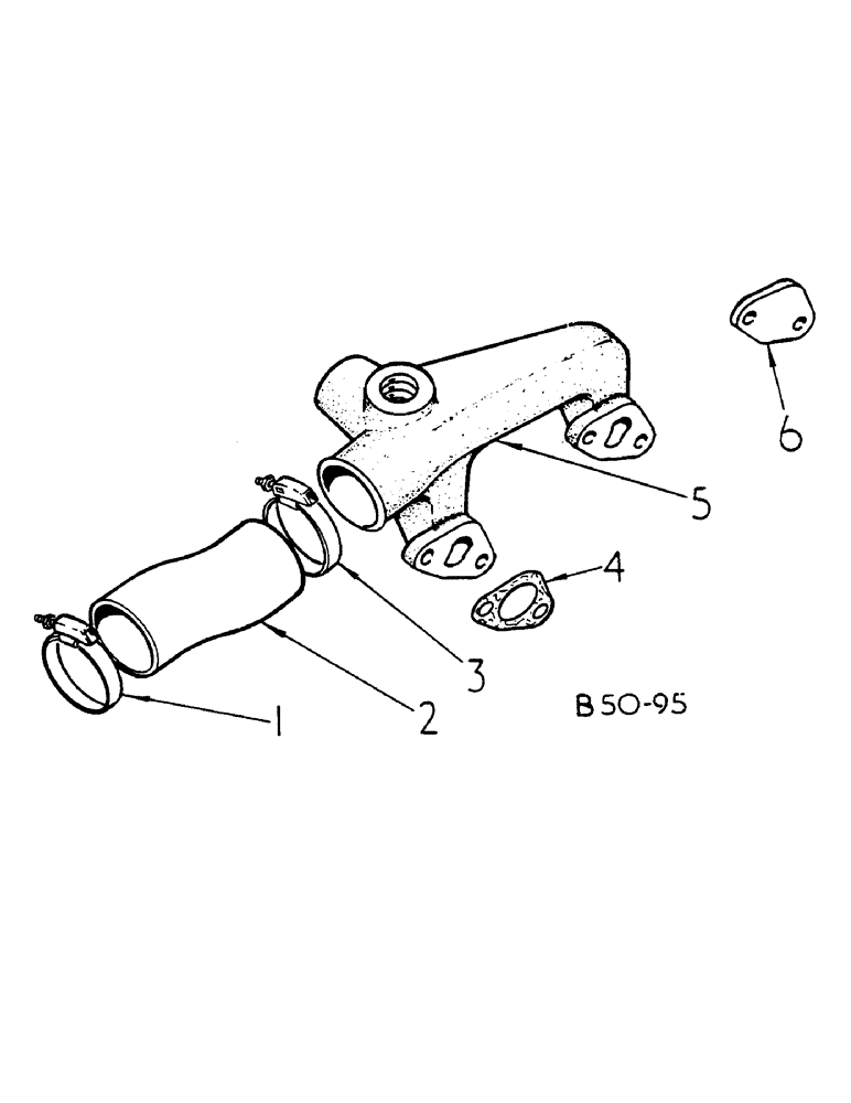 Схема запчастей Case IH 785 - (12-054) - WATER MANIFOLD Power