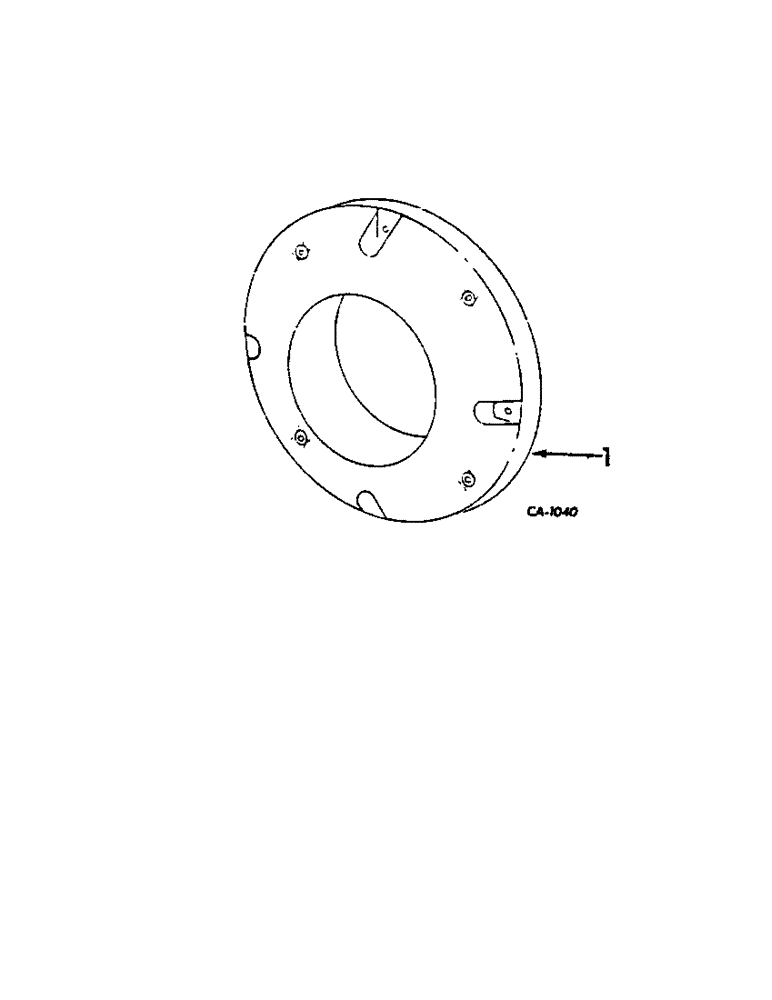 Схема запчастей Case IH 674 - (02-02[A]) - REAR WHEEL WEIGHT Accessories & Attachments / Miscellaneous