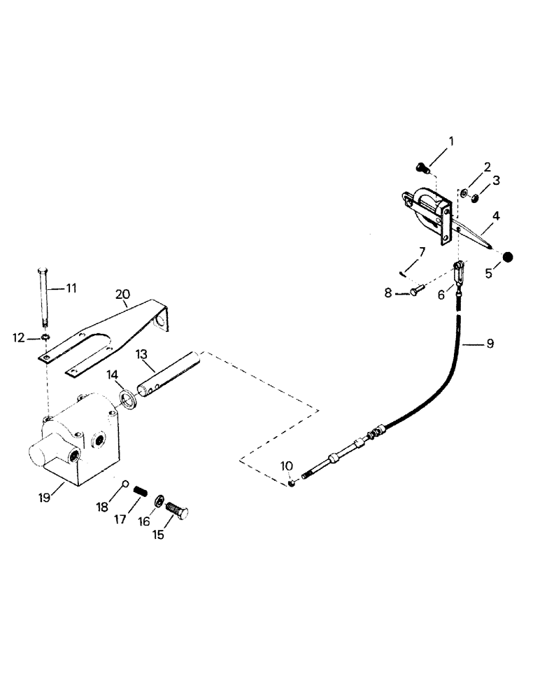 Схема запчастей Case IH RC210 - (04-10) - TWO SPEED LINKAGE (04) - Drive Train