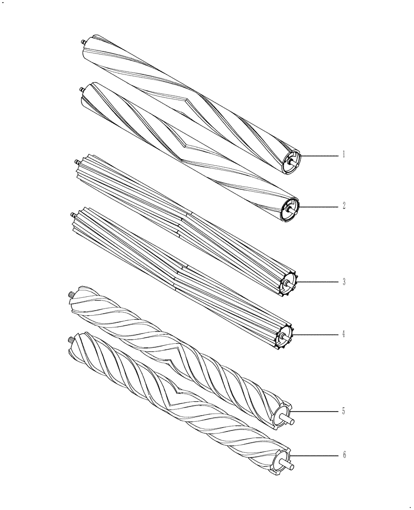 Схема запчастей Case IH RD182 - (60.620.02[02]) - CONDITIONING ROLLS, CHEVRON (60) - PRODUCT FEEDING