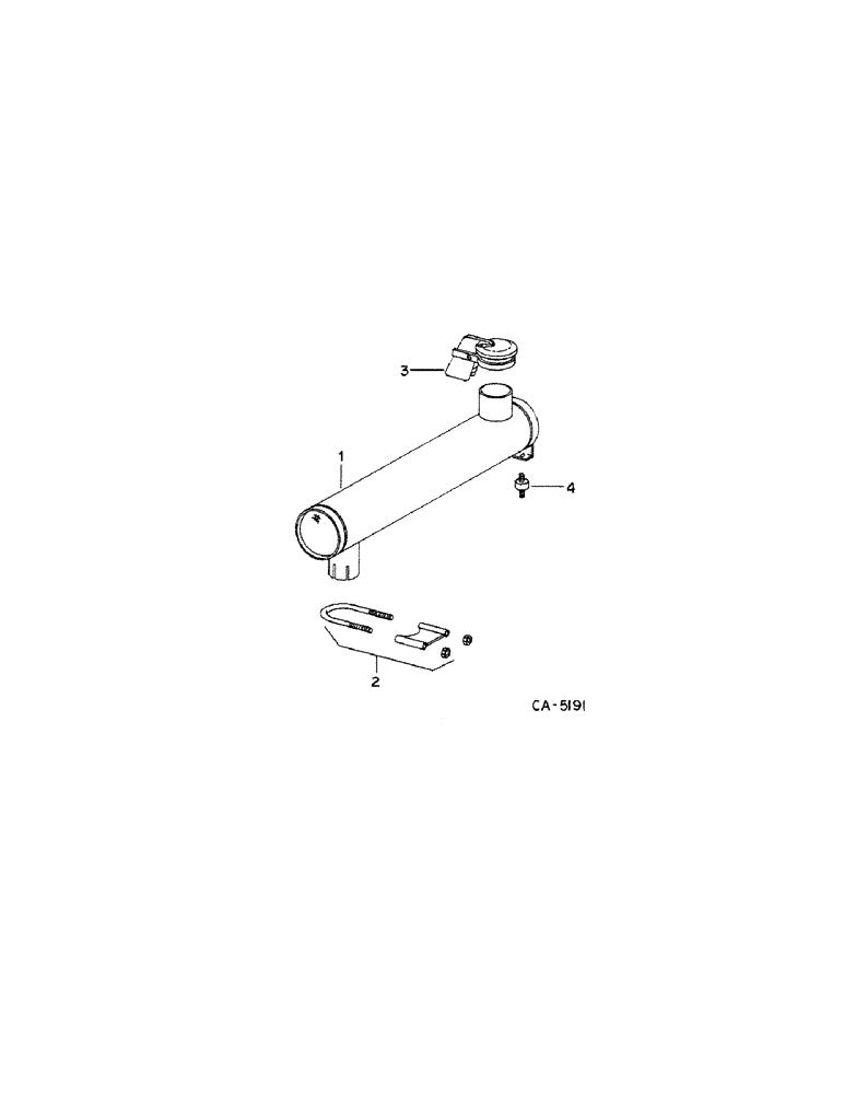 Схема запчастей Case IH 1460 - (12-06[A]) - POWER, MUFFLER AND CONNECTS, S/N 1500 AND BELOW, S/N 1501 AND ABOVE NOT FOR FACT INSTAL ASPIR. ATTAC Power