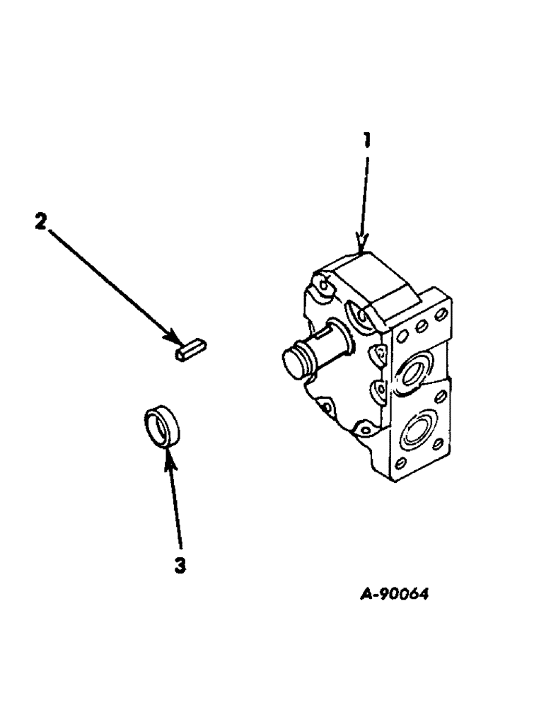 Схема запчастей Case IH 2706 - (F-10) - HYDRAULICS SYSTEM, HYDRAULIC PUMP, THOMPSON, 9 GPM (07) - HYDRAULIC SYSTEM