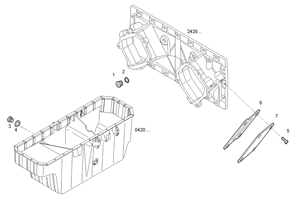 Схема запчастей Case IH FVAE2884X B200 - (3670.003) - HAND STARTER SETTINGS 