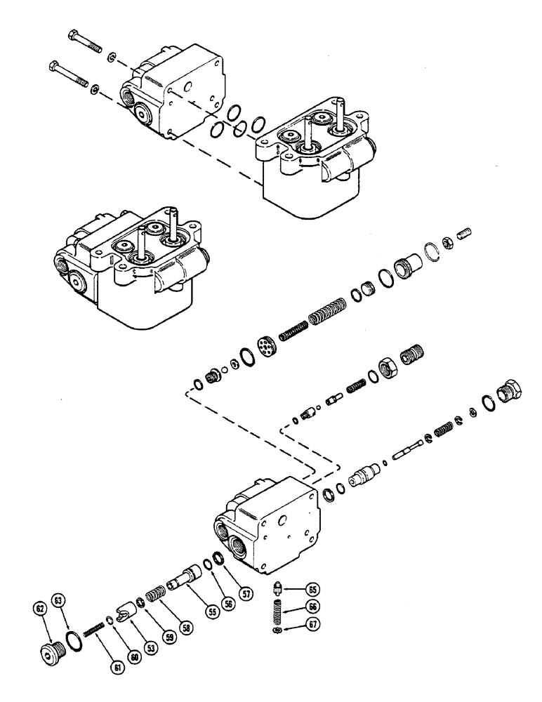 Схема запчастей Case IH 2390 - (7-242) - POWER BRAKE VALVE (07) - BRAKES