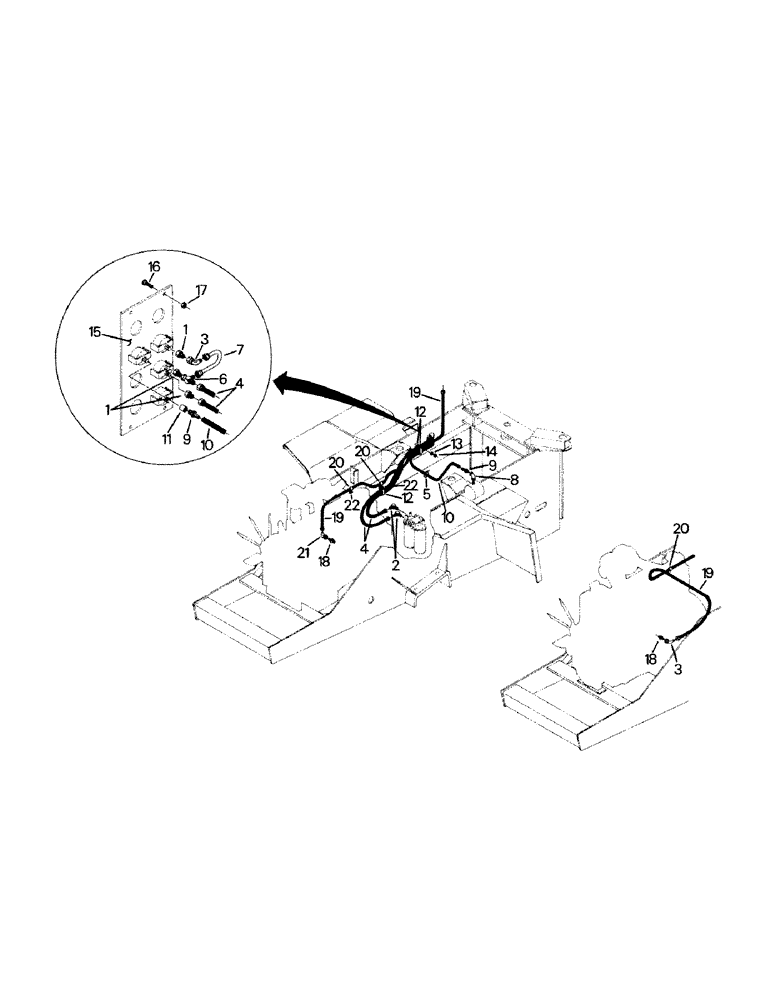 Схема запчастей Case IH STEIGER - (02-19) - GAUGE PLUMBING, VEHICLE WARNING SYSTEM (06) - ELECTRICAL