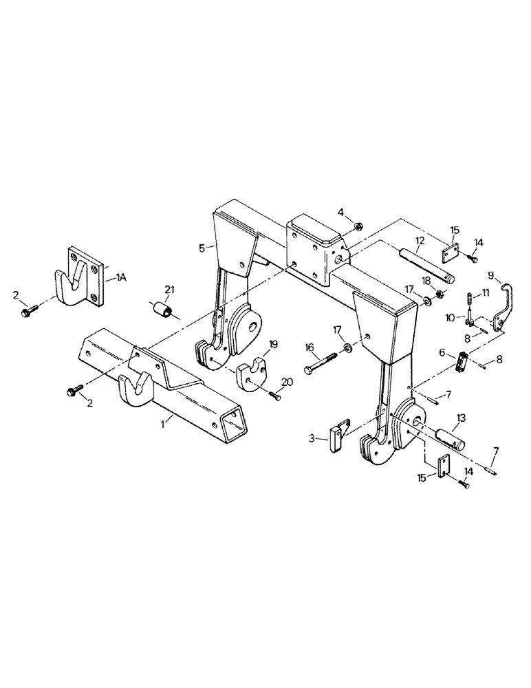 Схема запчастей Case IH STEIGER - (10-06) - QUICK HITCH AND MOUNTING Options & Miscellaneous