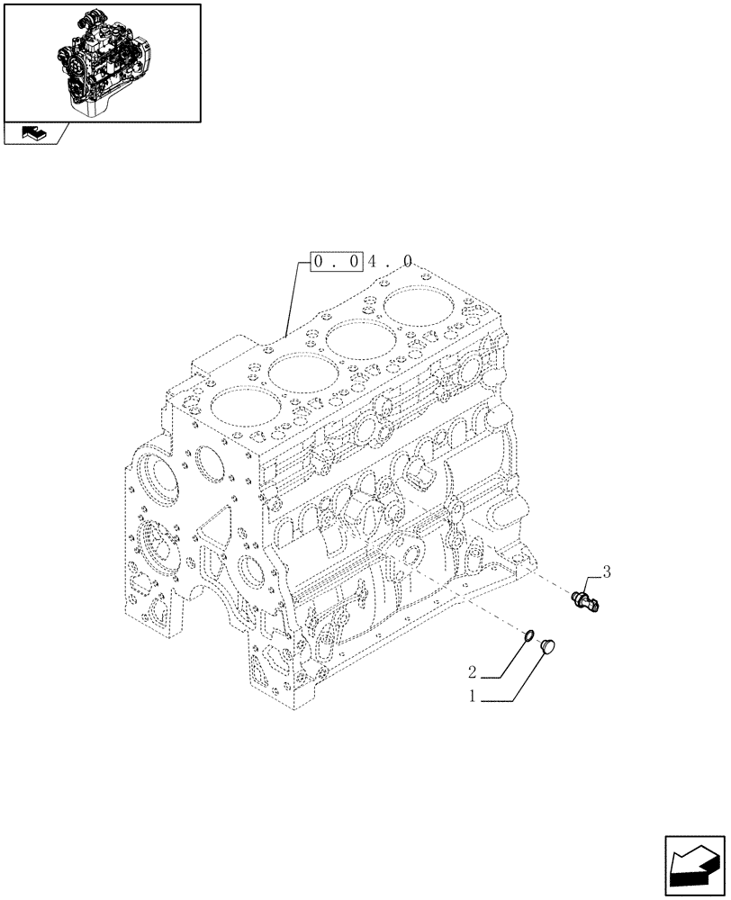 Схема запчастей Case IH F4GE9484A J601 - (0.27.2) - MOTOR SENSORS (504226142) 