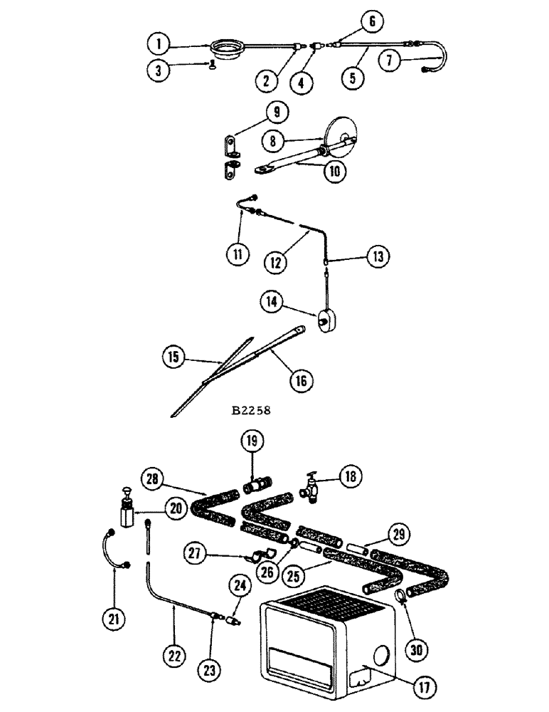 Схема запчастей Case IH 1010 - (218) - CAB ATTACHMENTS, DOMELIGHT (55) - ELECTRICAL SYSTEMS