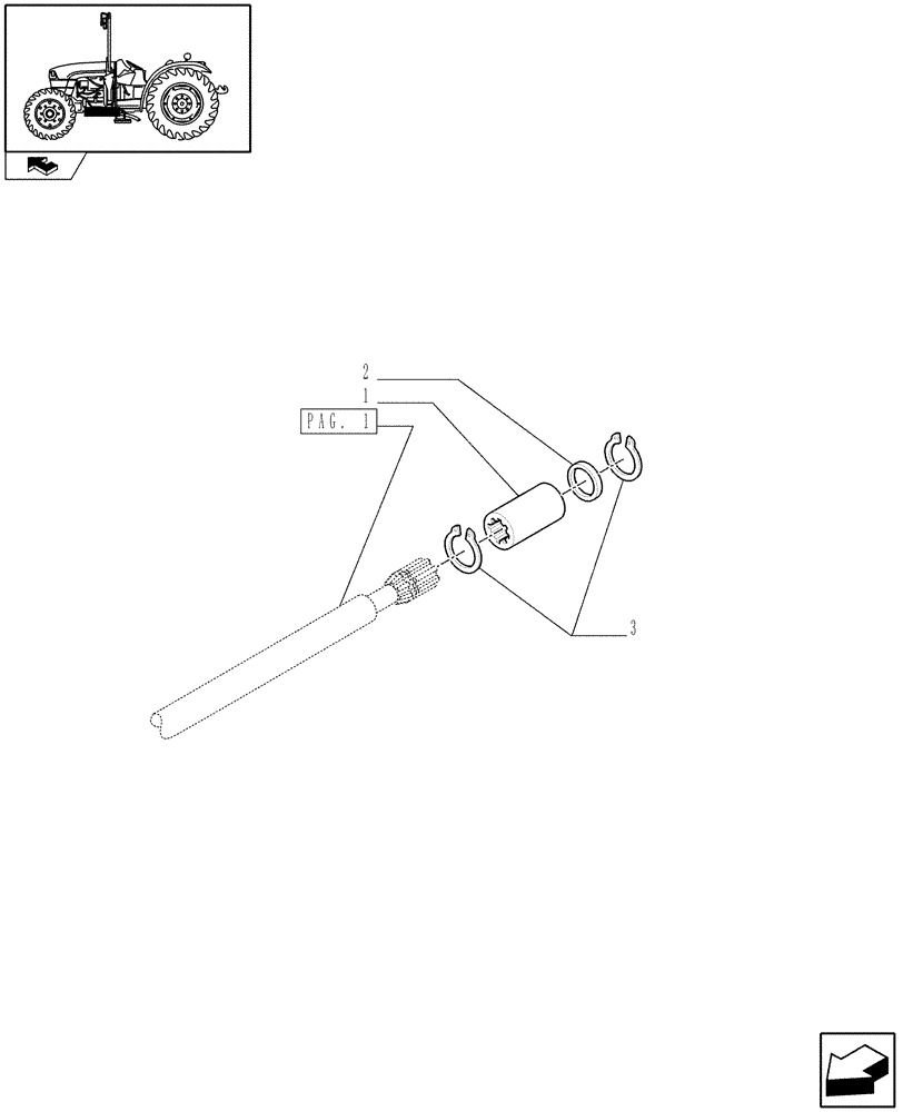 Схема запчастей Case IH FARMALL 95C - (1.38.5/01[03]) - 4WD WATERPROOF TRANSMISSIE - SHIMS (VAR.332448-333448) (04) - FRONT AXLE & STEERING