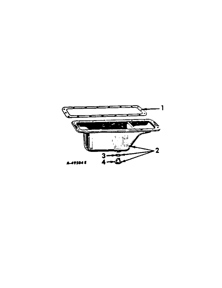 Схема запчастей Case IH C-135 - (C-11[A]) - CRANKCASE OIL PAN 