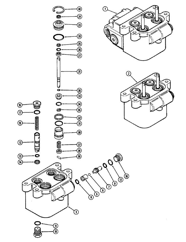 Схема запчастей Case IH 2590 - (7-246) - POWER BRAKE VALVE (07) - BRAKES