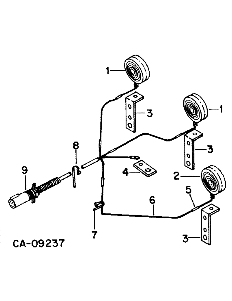 Схема запчастей Case IH 568 - (B-26) - FLASHING WARNING LIGHTS, PRODUCT GRAPHICS 