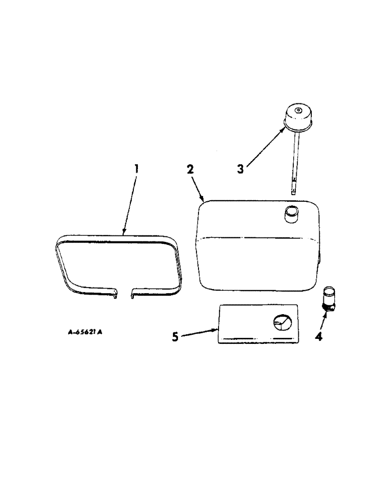 Схема запчастей Case IH 414 - (074) - HYDRAULIC OIL RESERVOIR (35) - HYDRAULIC SYSTEMS