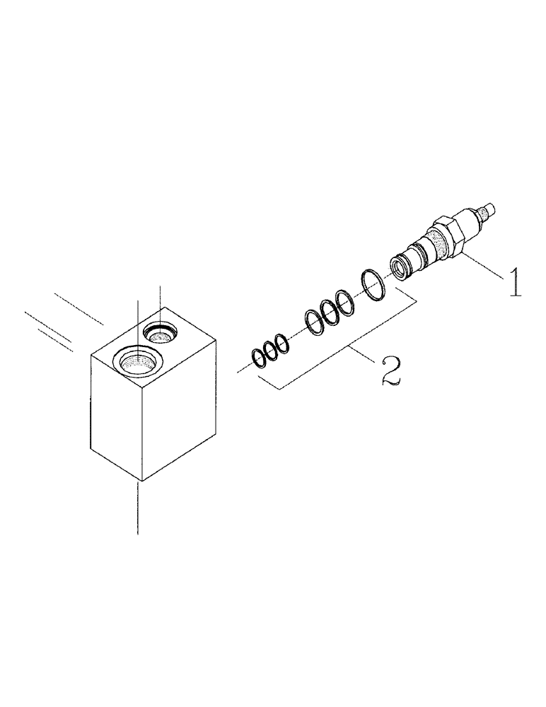 Схема запчастей Case IH 7700 - (B05-10) - HYDRAULIC RELIEF VALVE Hydraulic Components & Circuits