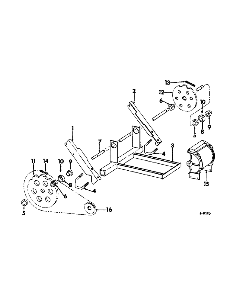 Схема запчастей Case IH LIQUID - (B-34) - SQUEEZE PUMP, FRAME & DRIVE & RELATED PARTS, FOR 56 & 66-SERIES 6-ROW & 58-SERIES 8-ROW PLANTERS 