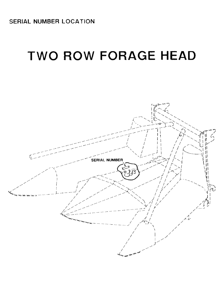 Схема запчастей Case IH 8750 - (1-2) - SERIAL NUMBER LOCATION (05) - SERVICE & MAINTENANCE