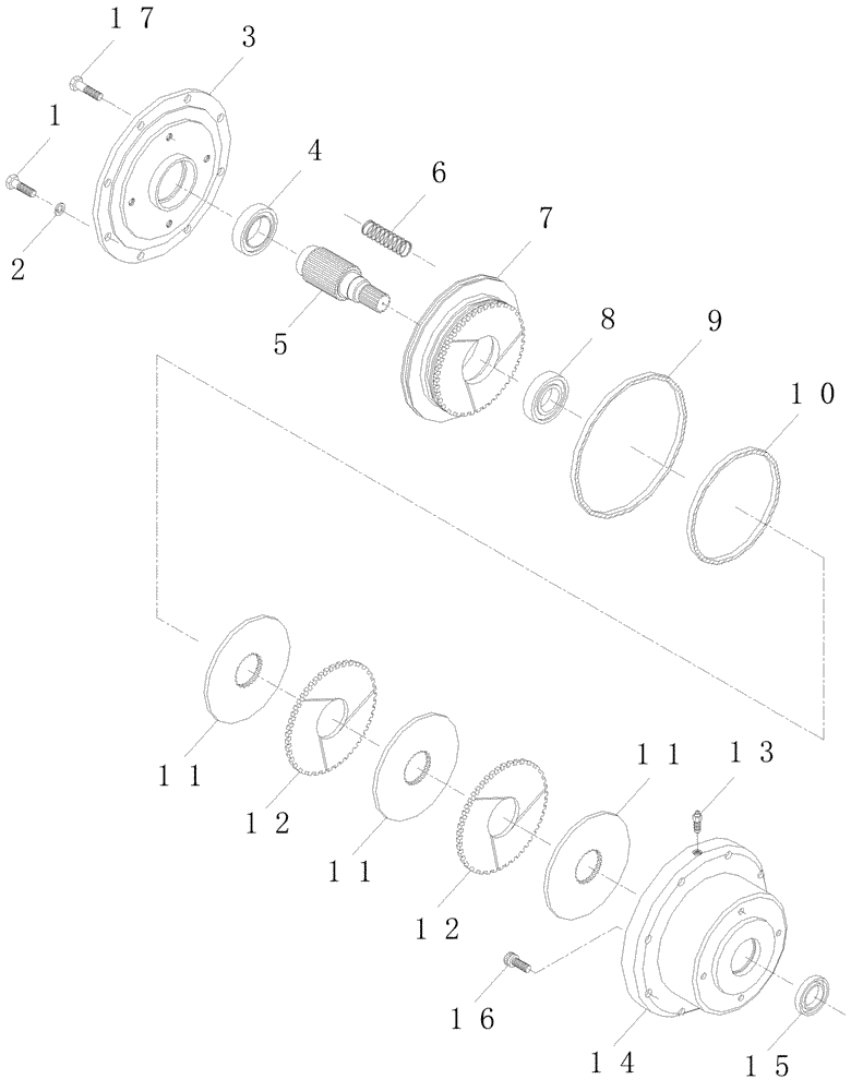 Схема запчастей Case IH A7700 - (A09.09[01]) - Fail Safe Brake {7700} (04) - STEERING