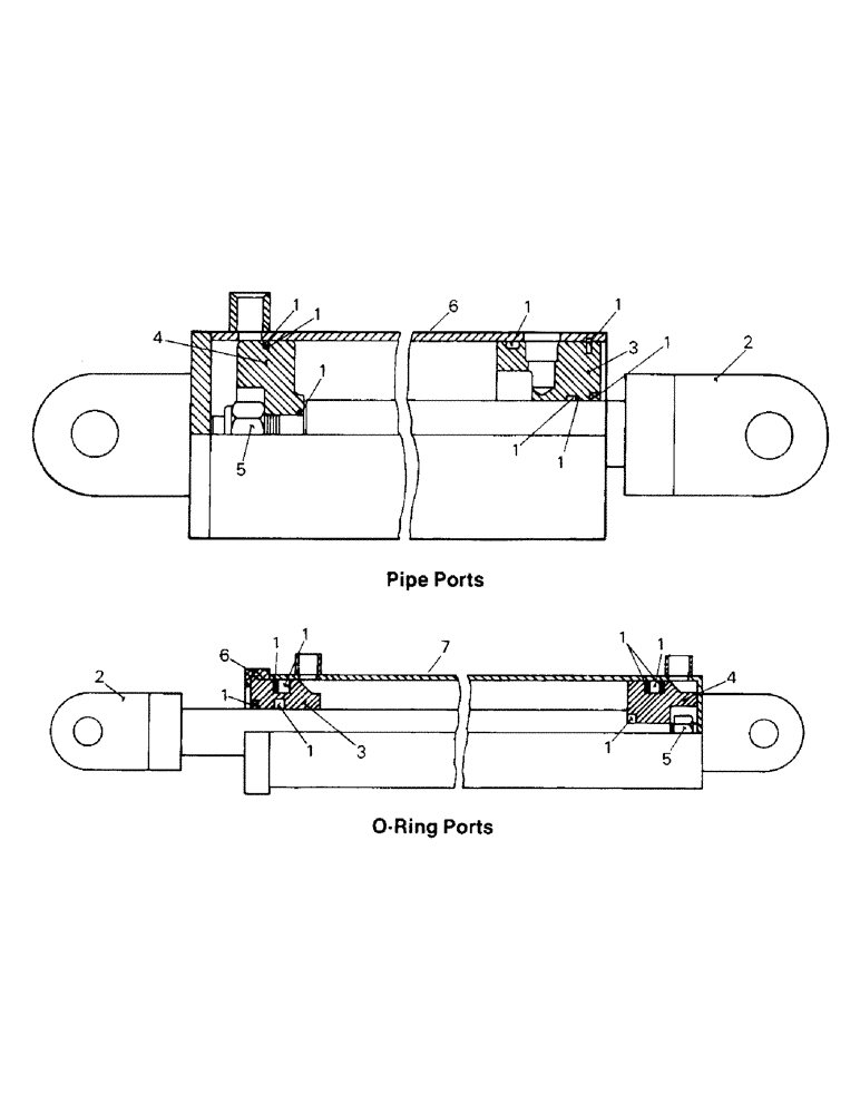 Схема запчастей Case IH ST270 - (10-42) - TILT CYLINDERS, DAKOTA UTILITY BLADE (19) - OPTIONS