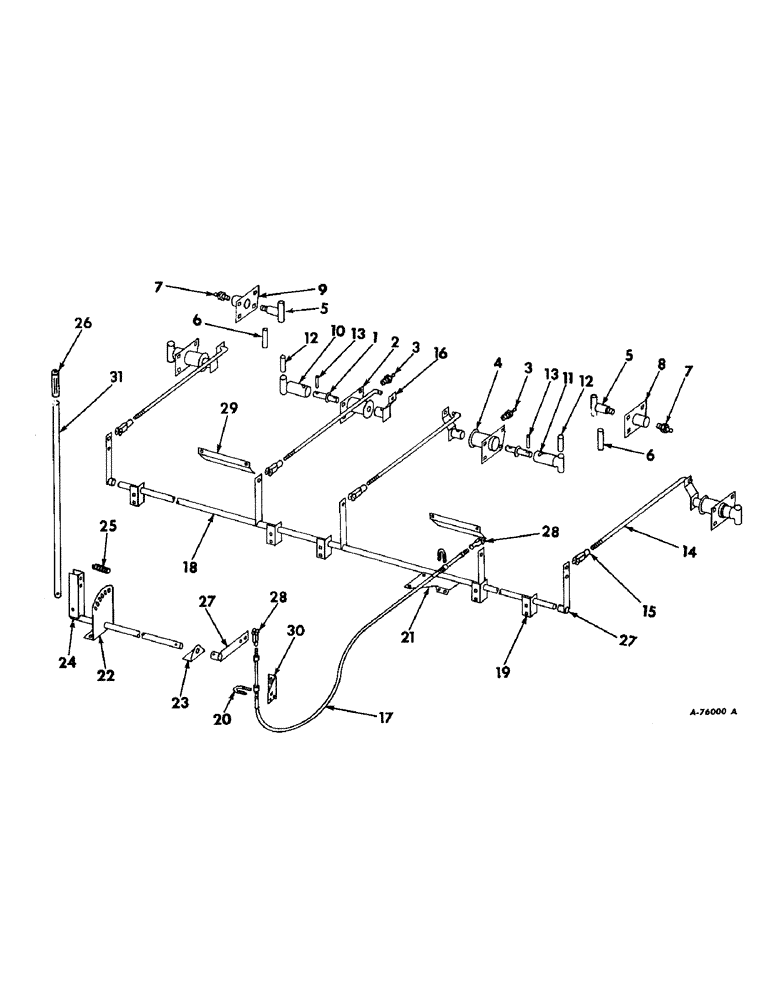 Схема запчастей Case IH 429 - (B-13) - STALK ROLL CONTROL (58) - ATTACHMENTS/HEADERS