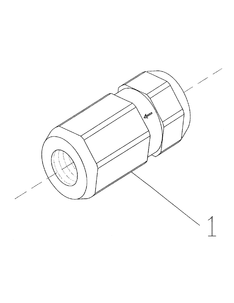 Схема запчастей Case IH 7700 - (B05-19) - HYDRAULIC CHECK VALVE Hydraulic Components & Circuits