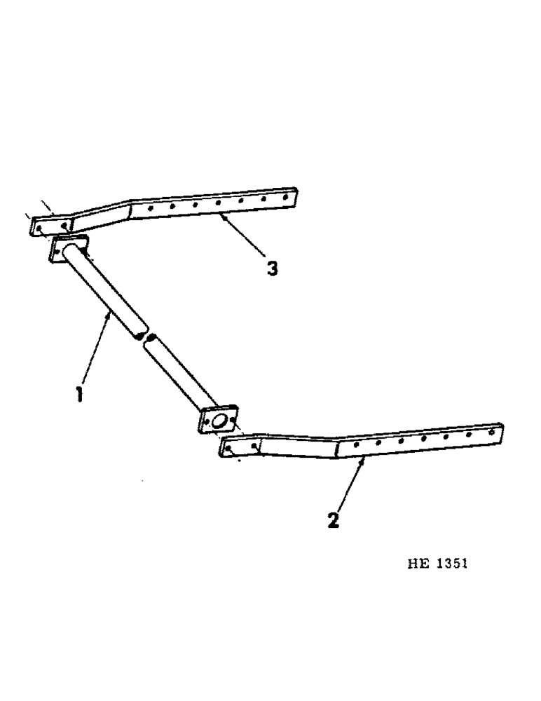 Схема запчастей Case IH 230 - (16-19) - PLATFORM, LEAN BAR Platform